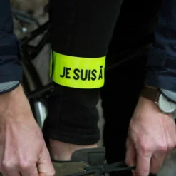 Brassard Réfléchissant Vélo - JE SUIS À VÉLO 5 Brassard Réfléchissant Vélo - JE SUIS À VÉLO -Vêtements Soldes Magasin brassard reflechissant je suis a velo 2