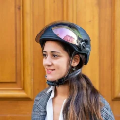 Casque Vélo Quartz Visor Led USB - Cairn -Vêtements Soldes Magasin casque velo quartz visor led usb cairn 3