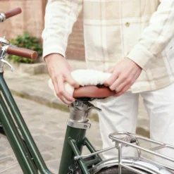 Couvre Selle Vélo Mouton - AGU -Vêtements Soldes Magasin couvre selle velo mouton agu 5