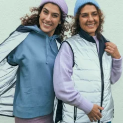 Doudoune Reversible Réfléchissante Vélo - Gofluo -Vêtements Soldes Magasin doudoune reversible reflechissante velo gofluo 2