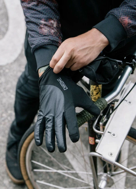 Gants Vélo Midweight - Chrome 2 Gants Vélo Midweight - Chrome – Image 2