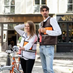 Gilet De Sécurité Vélo Mondrian - Georgia In Dublin -Vêtements Soldes Magasin gilet de securite velo mondrian georgia in dublin 5