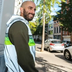 Gilet Réfléchissant Vélo Route North - Gofluo -Vêtements Soldes Magasin gilet reflechissant velo route north gofluo 3