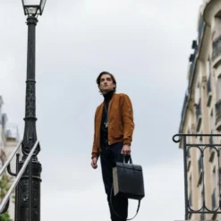 Grand Sac à Main Porte-bagages Vélo En Cuir - Annso -Vêtements Soldes Magasin grand sac a main porte bagages velo en cuir annso 5