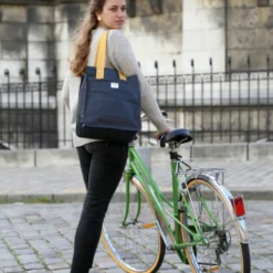 Sac Cabas - Sacoche Vélo Porte-bagages - Linus Bike -Vêtements Soldes Magasin sac cabas sacoche velo porte bagages linus bike 3