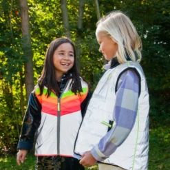 Veste Réfléchissante Vélo Enfant Darkflow - Gofluo -Vêtements Soldes Magasin veste reflechissante velo enfant darkflow gofluo 2