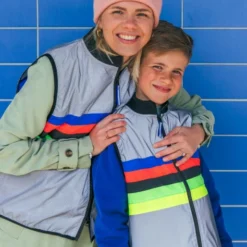 Veste Réfléchissante Vélo Enfant Julian - Gofluo -Vêtements Soldes Magasin veste reflechissante velo enfant julian gofluo 2