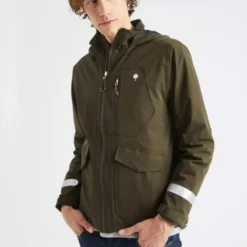 Veste Vélo Imperméable Recyclée Landes - Faguo