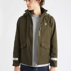 Veste Vélo Imperméable Recyclée Landes - Faguo -Vêtements Soldes Magasin veste velo impermeable recyclee landes faguo 4